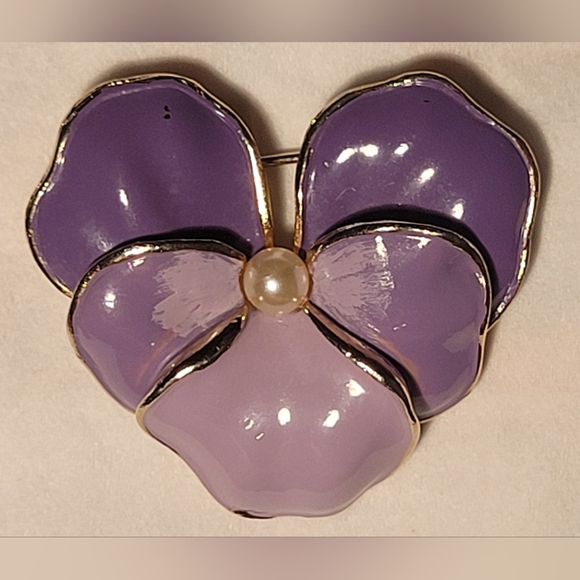 Vtg Avon Brooch & Earring Set - Picture 4 of 6